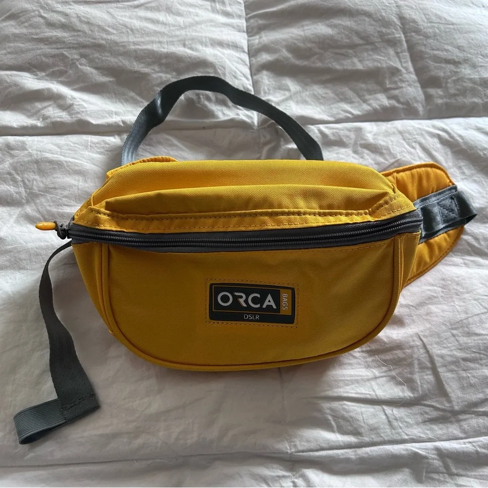 ORCA Yellow Camera Accessories Sling Bag